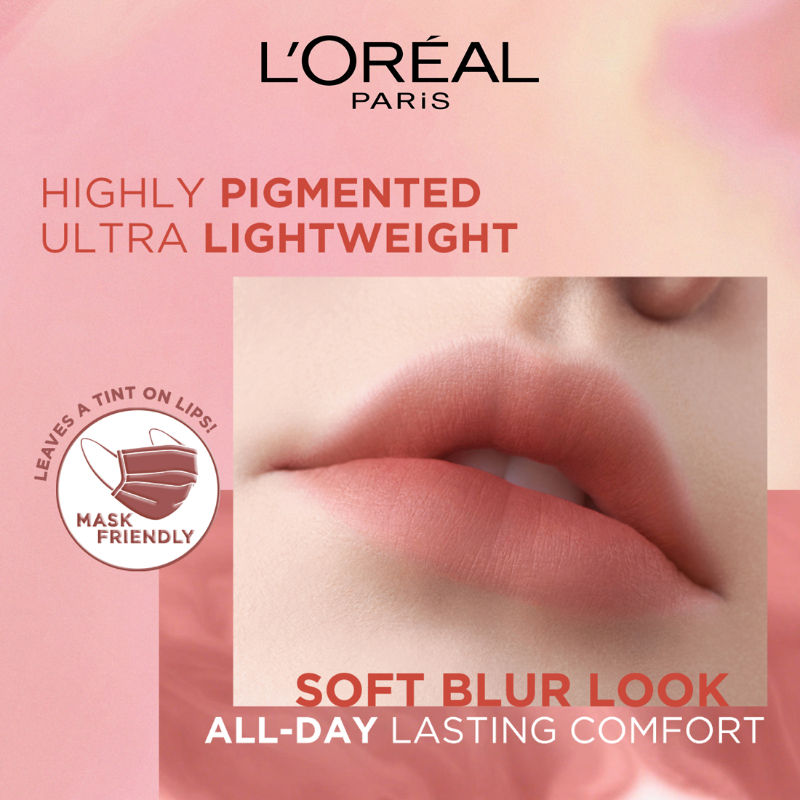 L'Oreal Paris Chiffon Signature Liquid Lipstick (7ml) L'Oréal Paris Makeup
