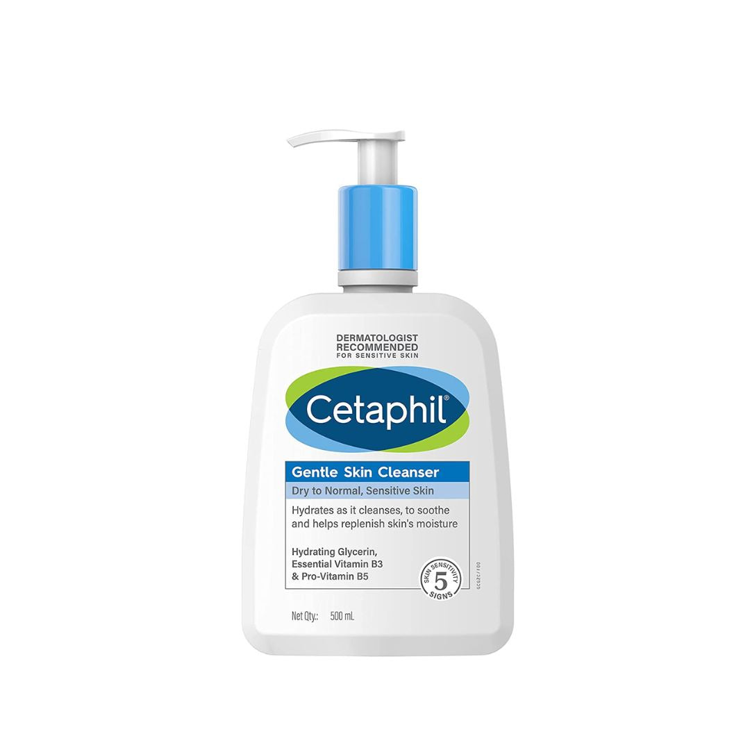 Cetaphil Gentle Skin Cleanser Dry to Normal, Sensitive Skin (500 ml) Cetaphil