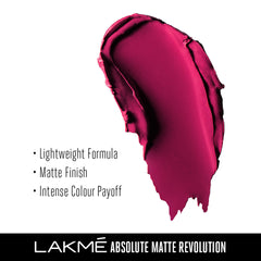 Lakme Absolute Matte Revolution Lip Color (3.5g) Lakmé