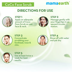 MamaEarth CoCo Face Scrub (100 g) MamaEarth