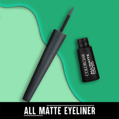 Colorbar All-Matte Eyeliner Matte Black 001 (2.5ml) Colorbar