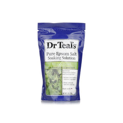 Dr Teal's Pure Epsom Soaking Solution Relax & Relief with Eucalyptus & Spearmint Bath Salt (450g) Dr Teal's