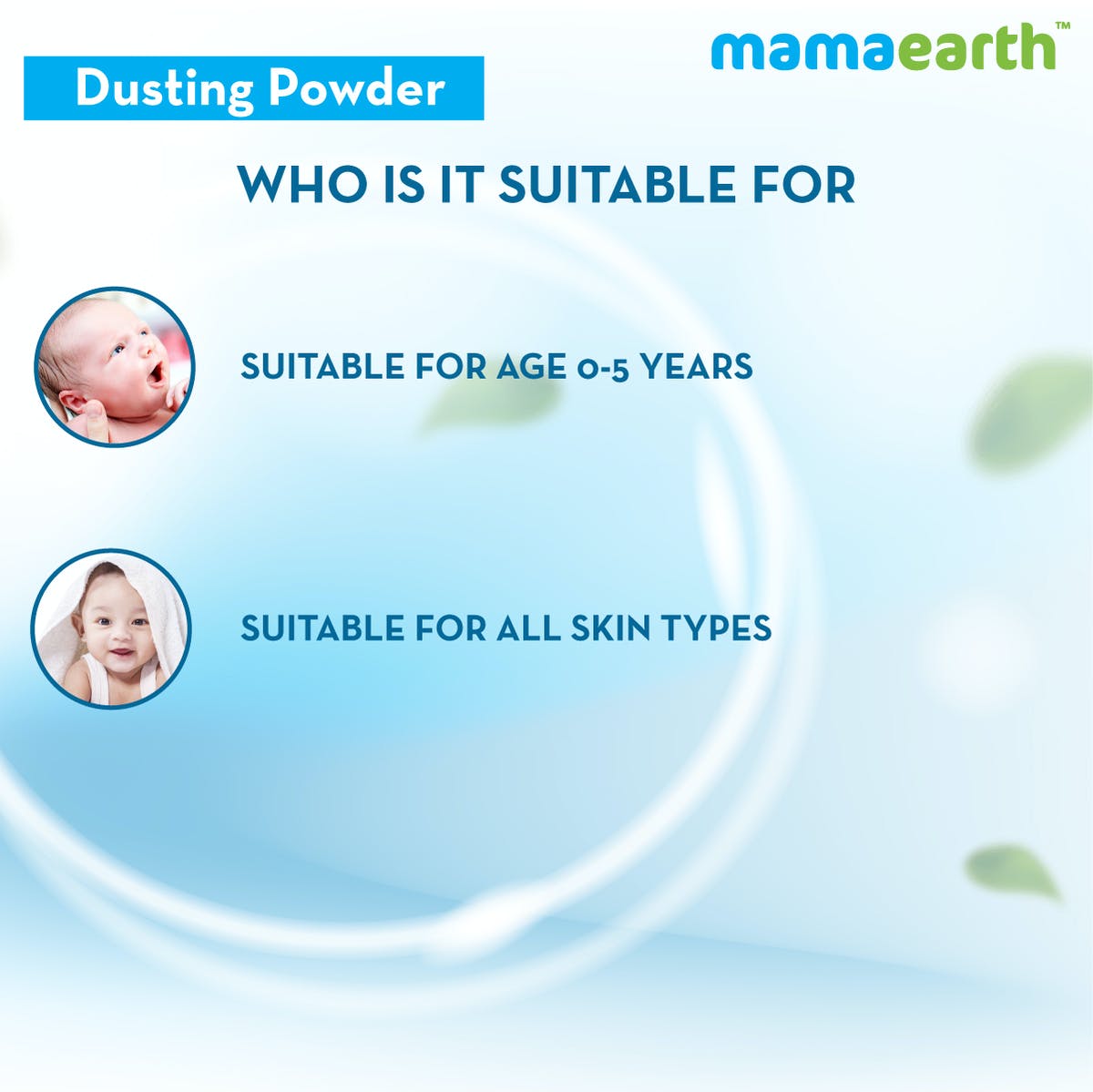 MamaEarth Baby Dusting Powder for Babies (300 g) MamaEarth Baby