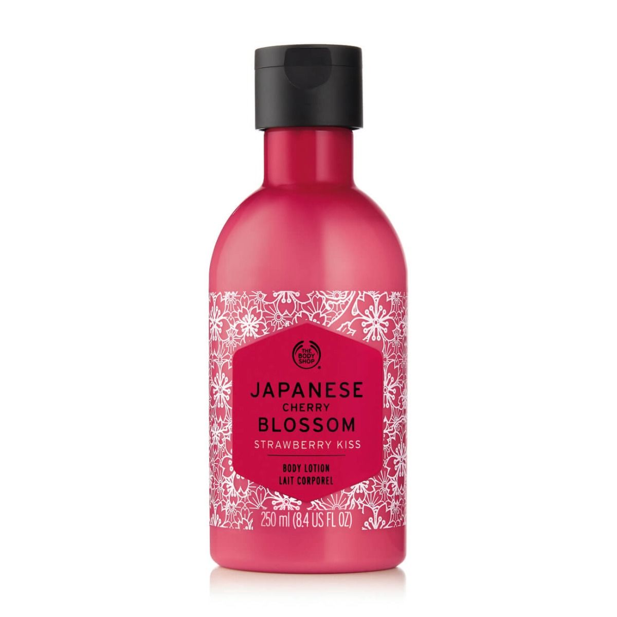 The Body Shop Japanese Cherry Blossom Strawberry Kiss Body Lotion (250 ml) The Body Shop