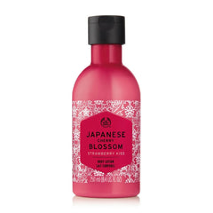 The Body Shop Japanese Cherry Blossom Strawberry Kiss Body Lotion (250 ml) The Body Shop