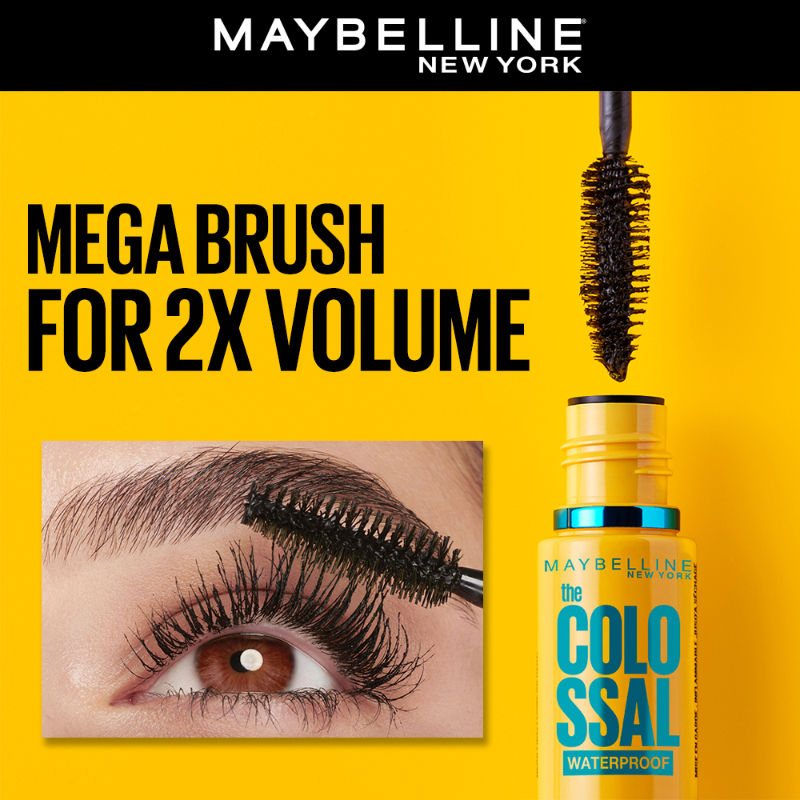 Maybelline New York The Colossal Mascara Waterproof (10ml) Maybelline New York