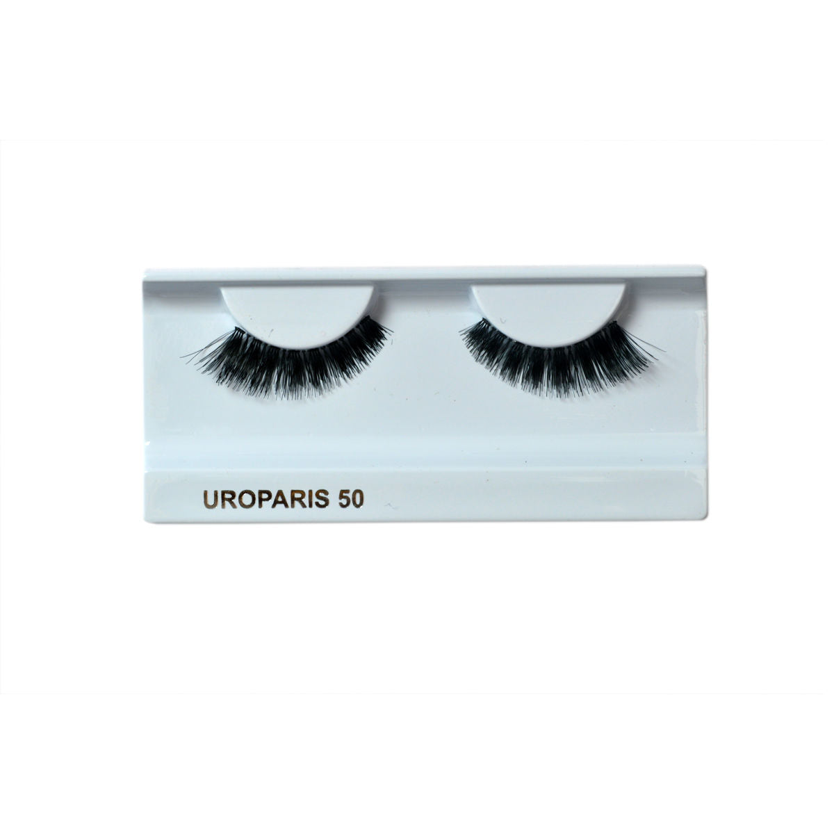 Uroparis False Eyelashes 50 Black (1 pair) Uroparis