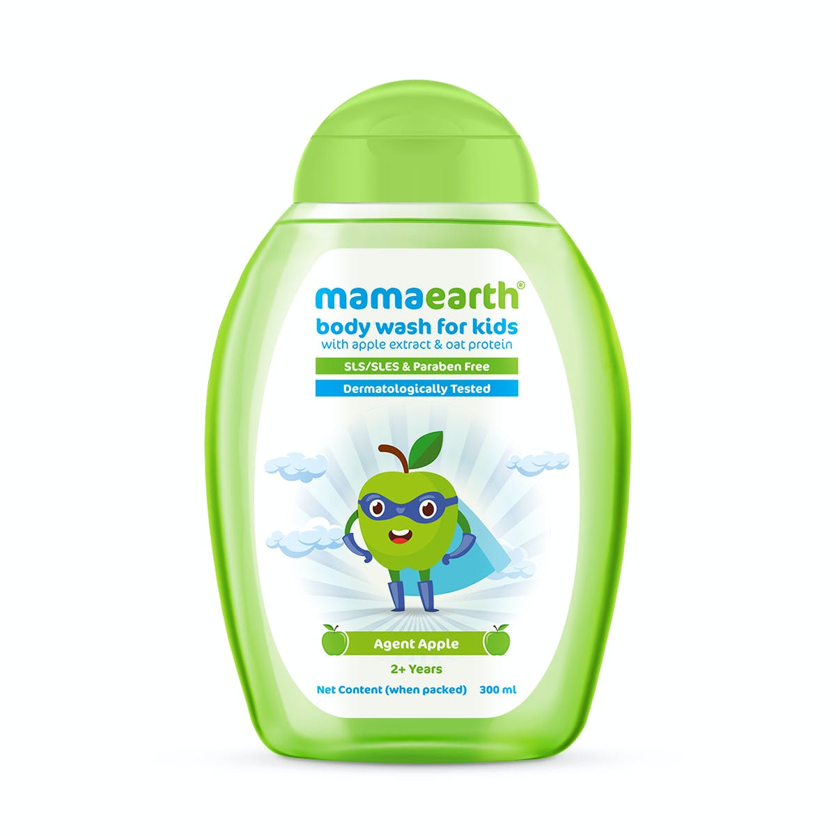 MamaEarth Agent Apple Body Wash for Kids (300 ml) MamaEarth Baby