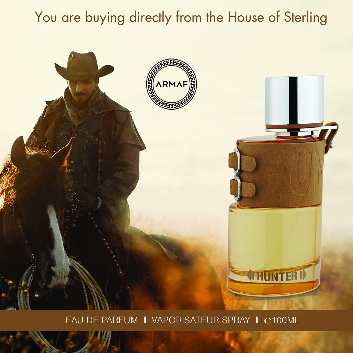 Armaf Hunter Eau De Parfum For Men (100 ml) Armaf