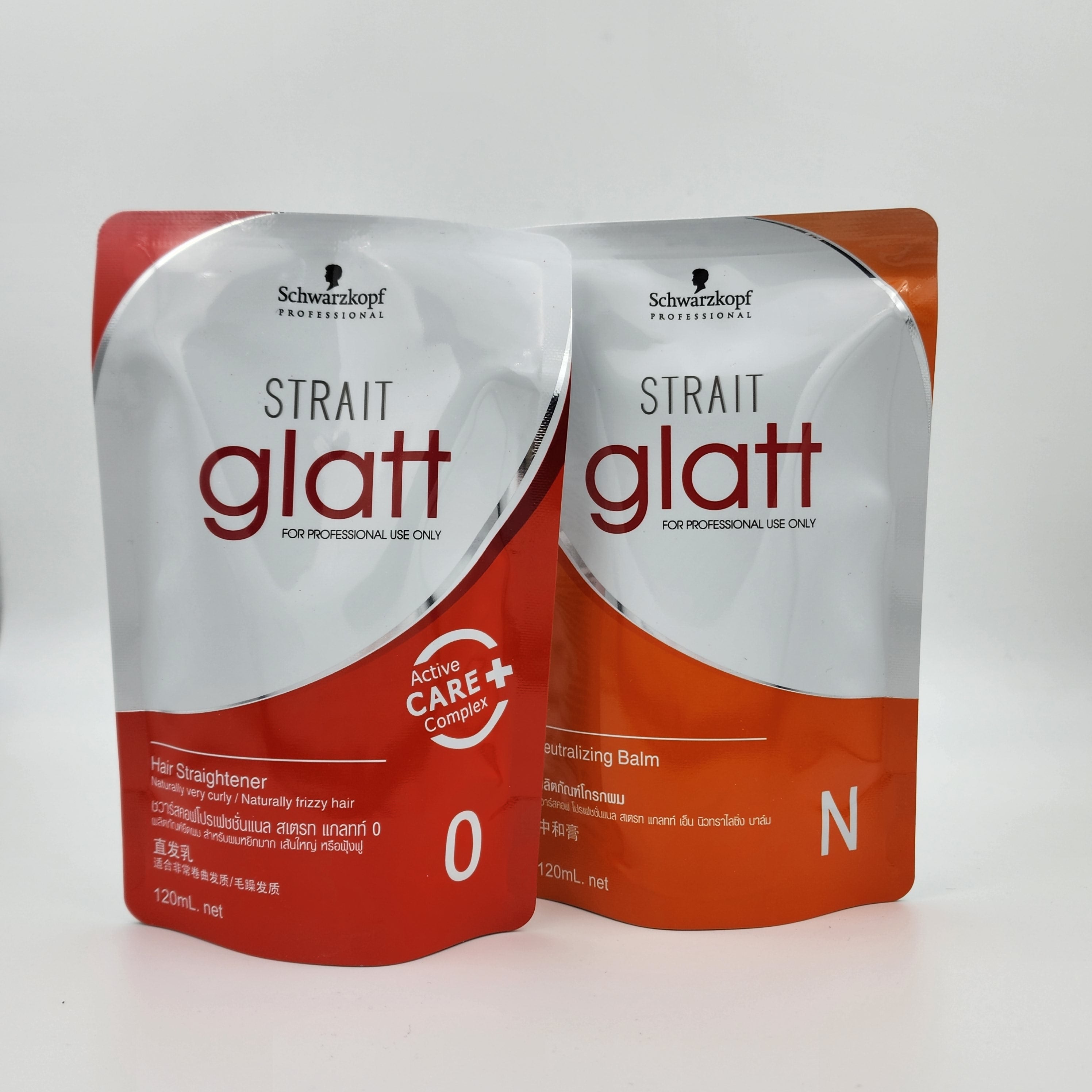 Schwarzkopf Strait Glatt Hair Straightener Cream (2x200ml) Schwarzkopf Professional