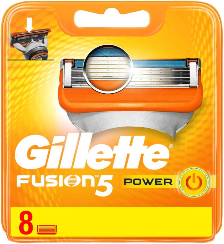 Gillette Fusion 5 power Shaving Razor Blades (8 Cartridges) Gillette