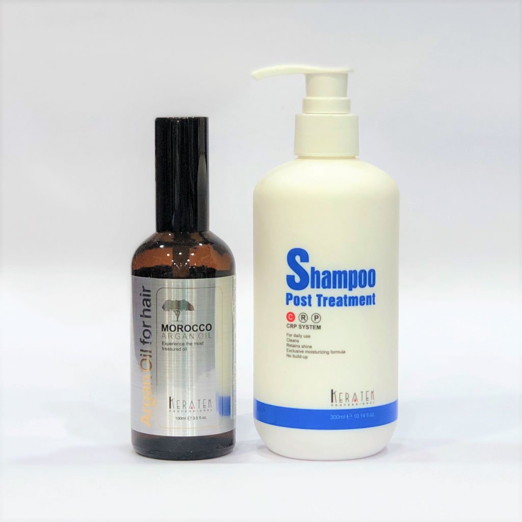 Keratek Professionals Combo - Oil & Shampoo (100 ml + 300 ml) Keratek Professional