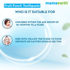 MamaEarth Baby Mamaearth Fruit Punch Toothpaste (50 g) MamaEarth Baby