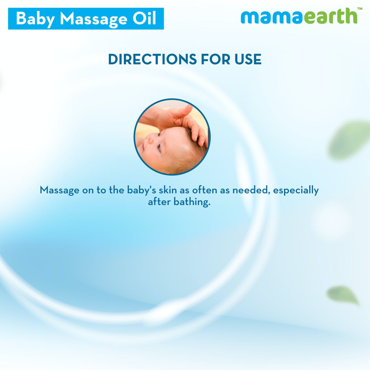 MamaEarth Baby Soothing Massage Oil for Babies (200 ml) MamaEarth Baby