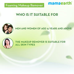 MamaEarth Micellar Water Foaming Makeup Remover (150 ml) MamaEarth
