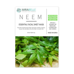 Mirabelle Neem Essential Facial Sheet Mask (25 ml) Mirabelle