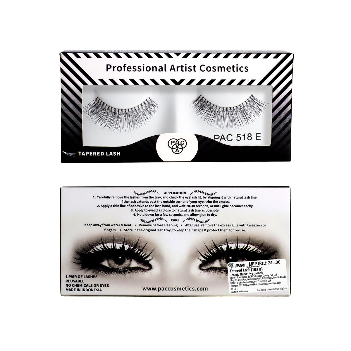 PAC Tapered Lash (518 E) PAC