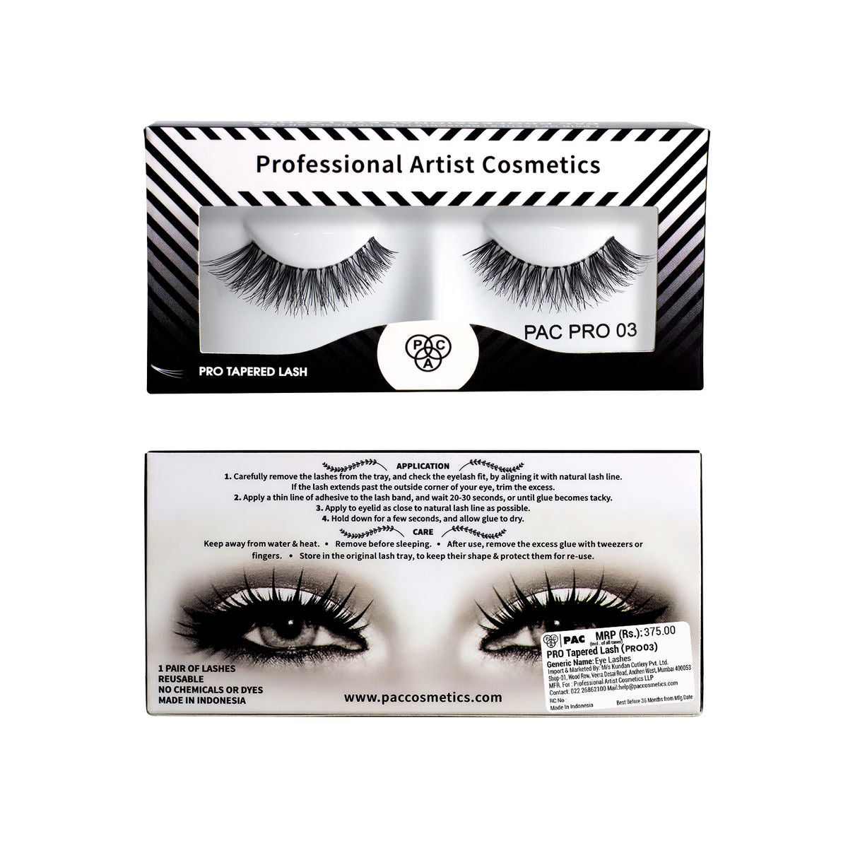 PAC PRO Tapered Lash (PRO03) PAC