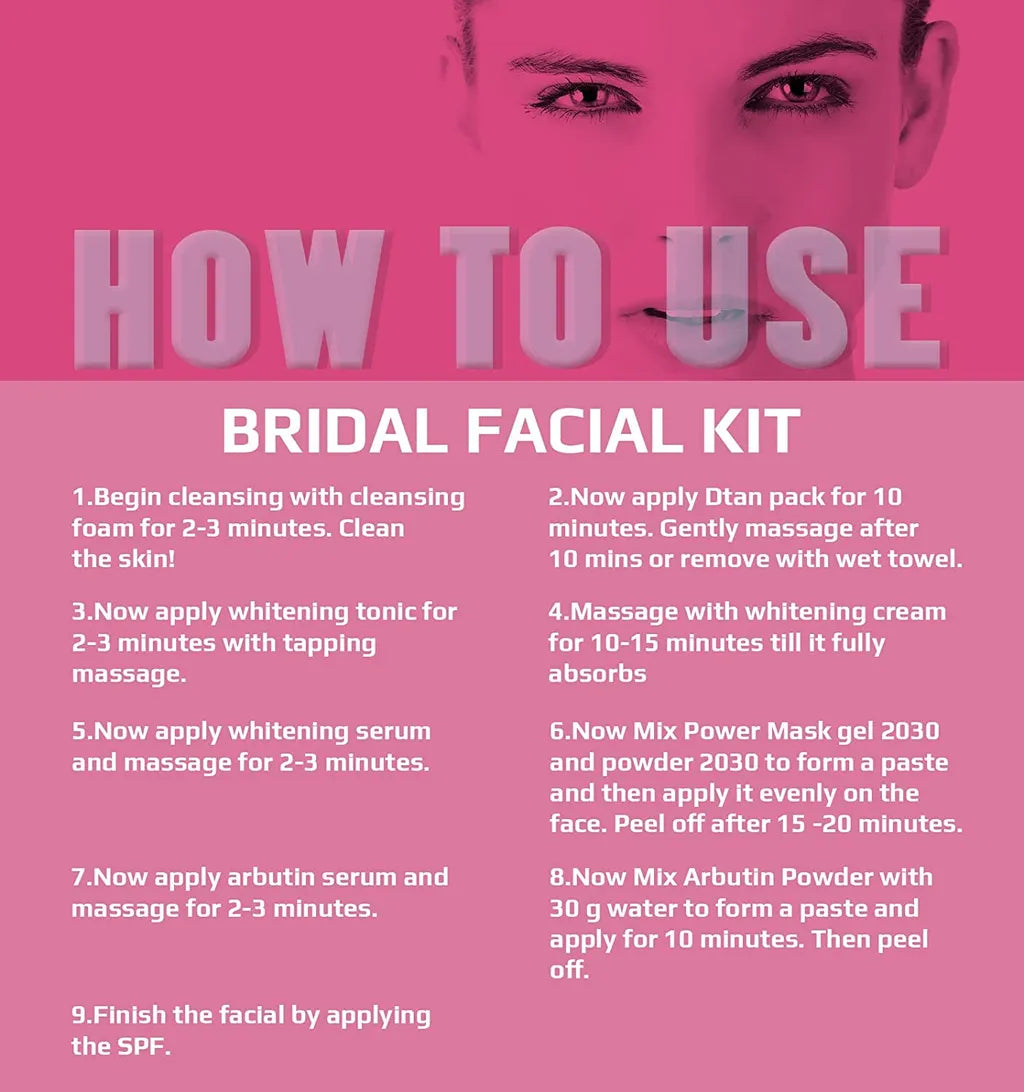O3+ Bridal Facial Kit for Radiant & Glowing Skin (120g) O3+ Professional