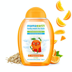 MamaEarth Original Orange Body Wash For Kids (300 ml) MamaEarth Baby