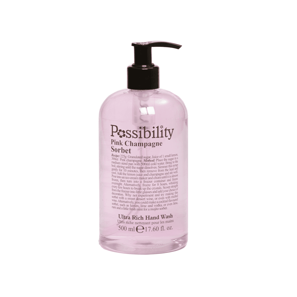 Possibility Pink Champagne Sorbet Hand Wash (500 ml) Possibility Of London