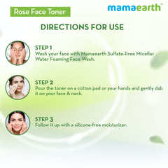 MamaEarth Rose Face Toner (200 ml) MamaEarth