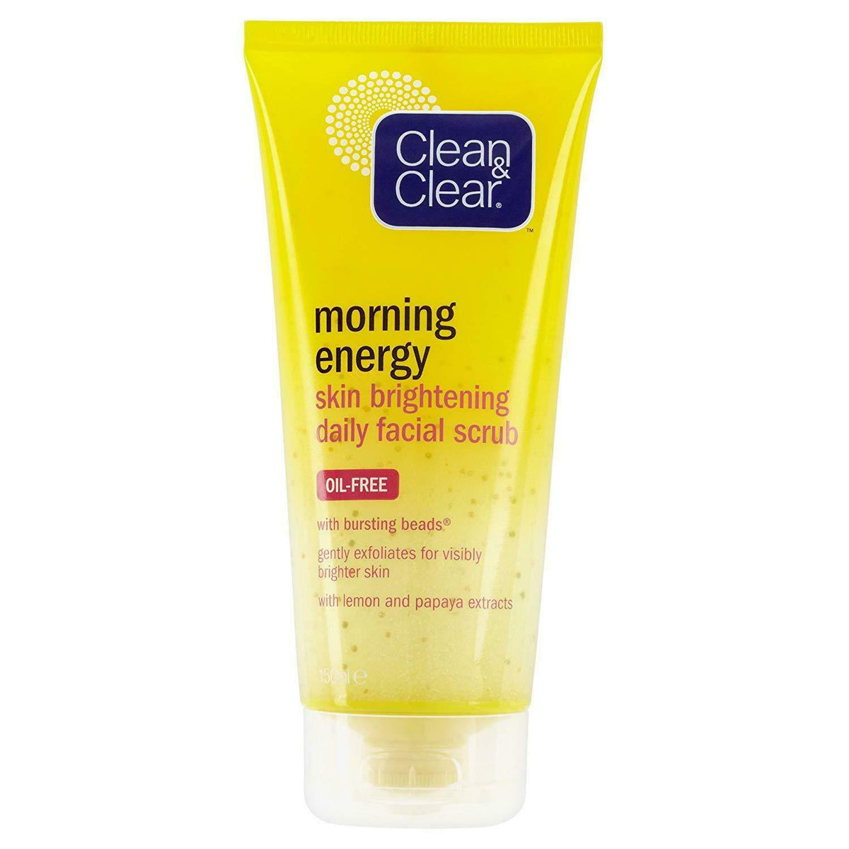 Clean & Clear Morning Energy Skin Brightening Daily Facial  Scrub (150ml ) Clean & Clear