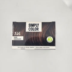 Schwarzkopf Simply Color 3.65 Dark Chocolate 0% Ammonia Silicone Permanent Hair Colour  (1n) Schwarzkopf