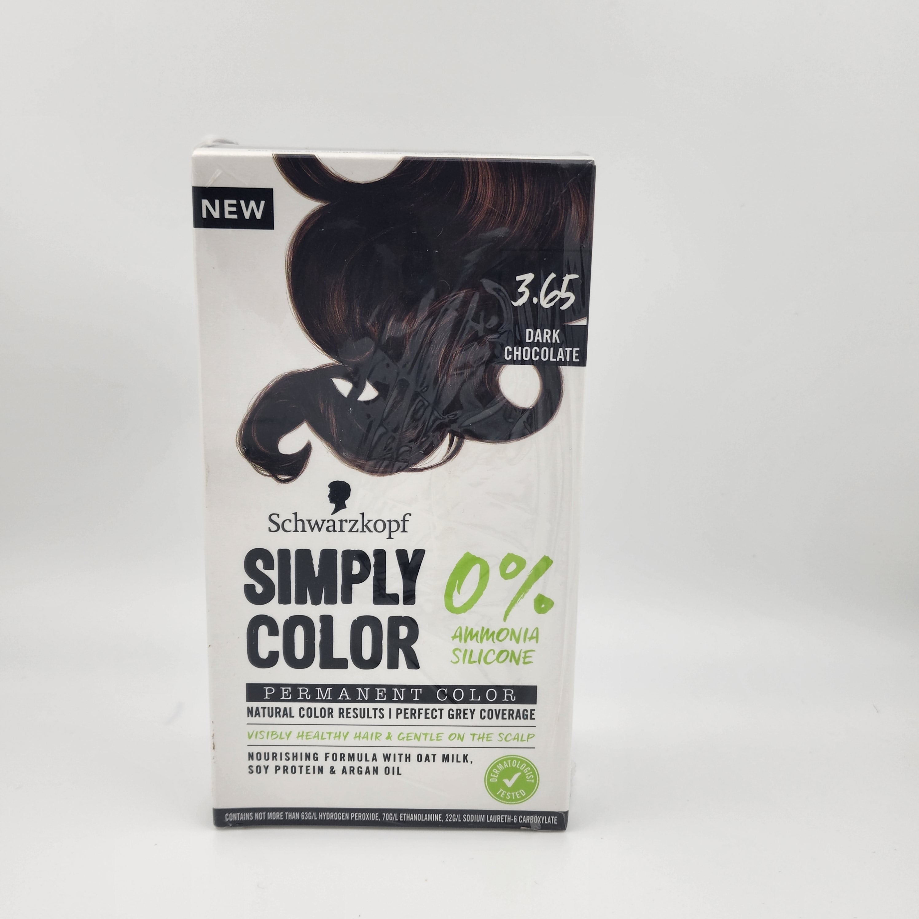 Schwarzkopf Simply Color 3.65 Dark Chocolate 0% Ammonia Silicone Permanent Hair Colour  (1n) Schwarzkopf