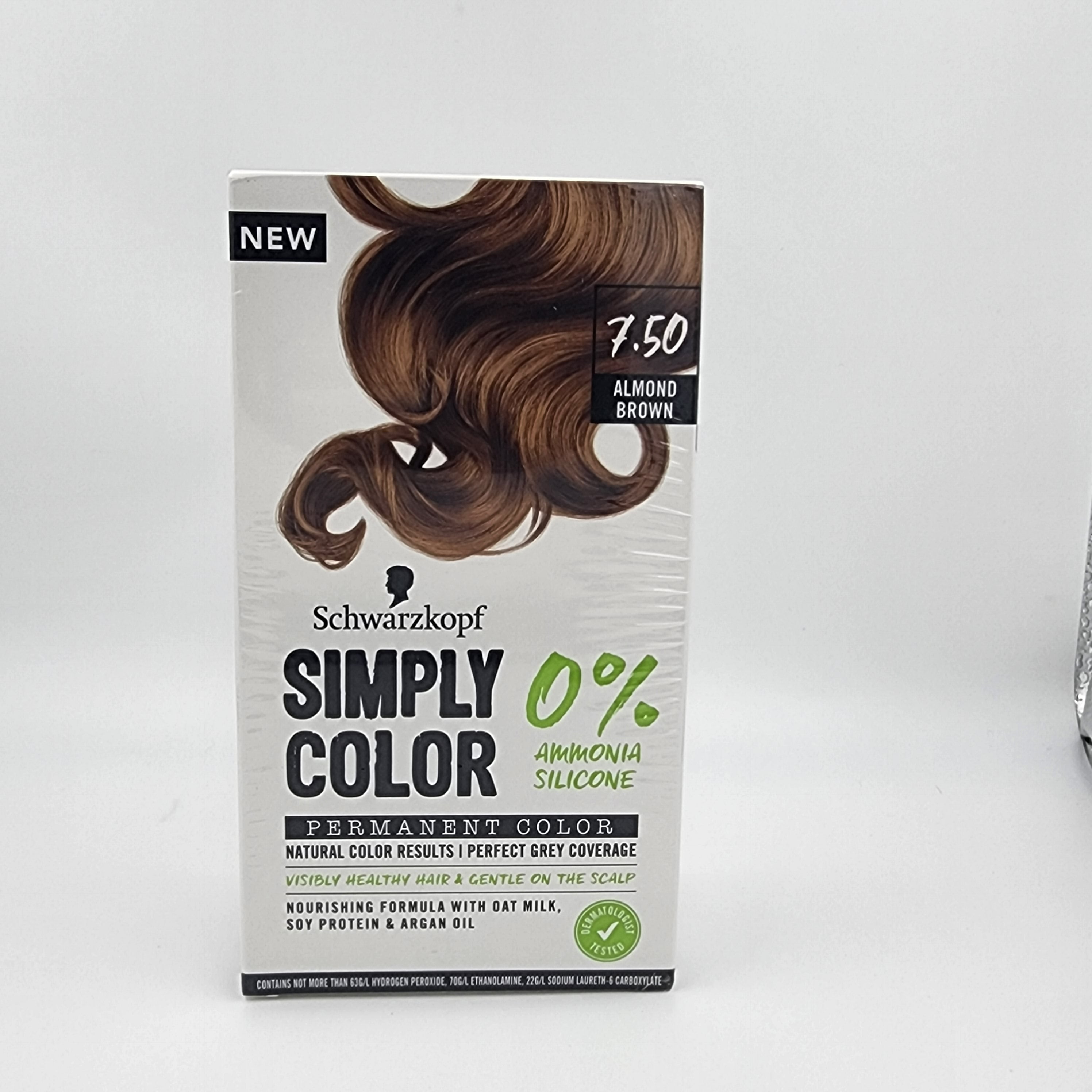 Schwarzkopf Simply Color 7.50 Almond Brown 0% Ammonia Silicone Permanent Hair Colour  (1n) Schwarzkopf