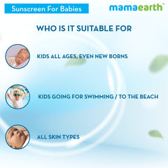 MamaEarth Baby Mineral Based Sunscreen (100 ml) MamaEarth Baby
