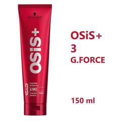 OSiS+ 3 G.Force - Strong Hold Gel - Schwarzkopf Professional (150 ml) Schwarzkopf Professional