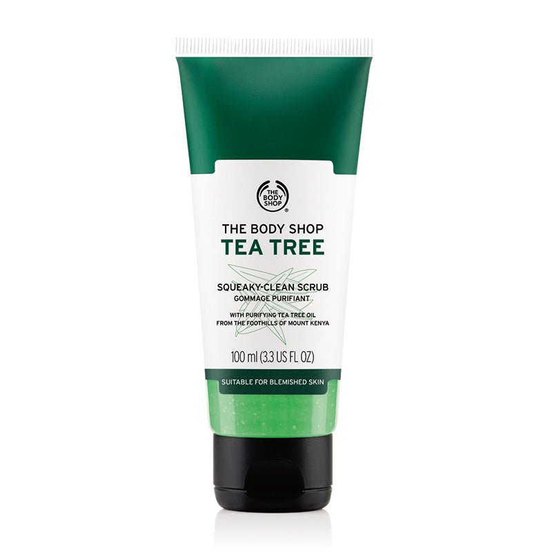 The Body Shop Tea Tree Squeaky-Clean Scrub (100ml) The Body Shop