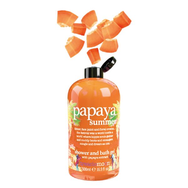 Treaclemoon Papaya Summer Shower & Bath Gel (500ml) Treaclemoon