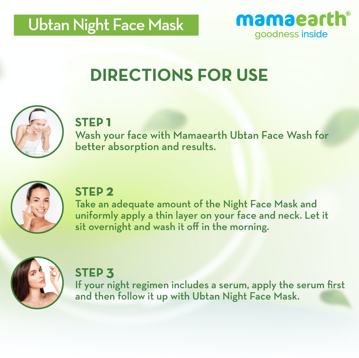 MamaEarth Ubtan Night Face Mask (100 g) MamaEarth