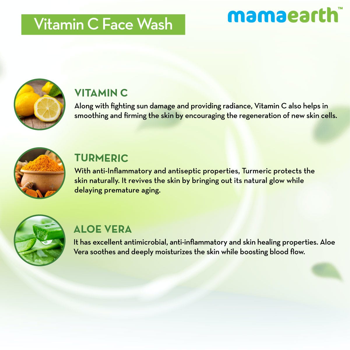 MamaEarth Vitamin C Face Wash (100 ml) MamaEarth